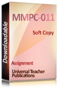 MMPC-011 Solved Assignment