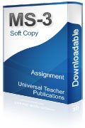 MS-03 Solved Assignment