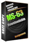 MS-63 Solved Assignment